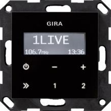 Gira RDS radio inbouw ZGL 228405